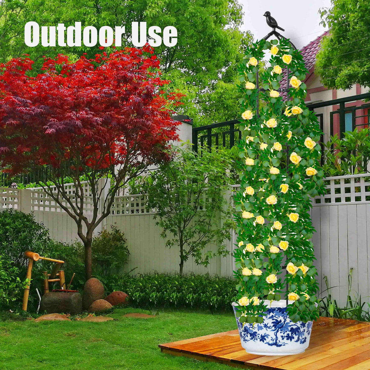 6 FT Metal Garden Trellis 2 Pack A270305