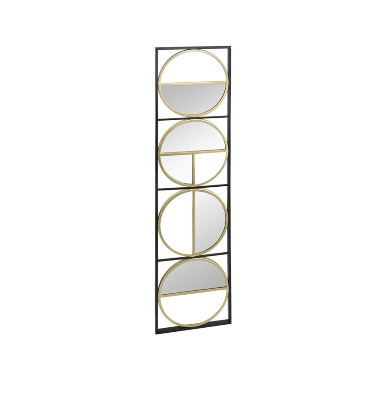 Rectangular Metal Framed Wall Mirror S146