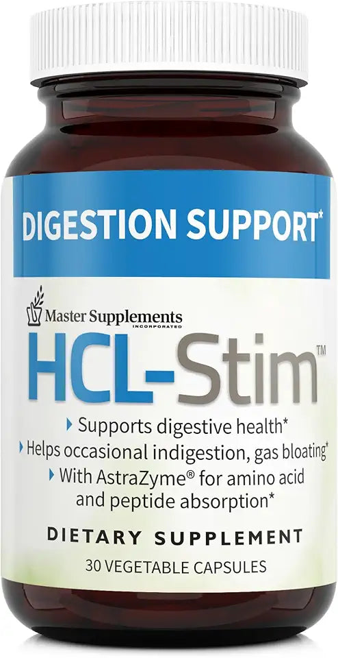 30 Vegetable Capsules Digestive Support Vegan Gluten Free H453407