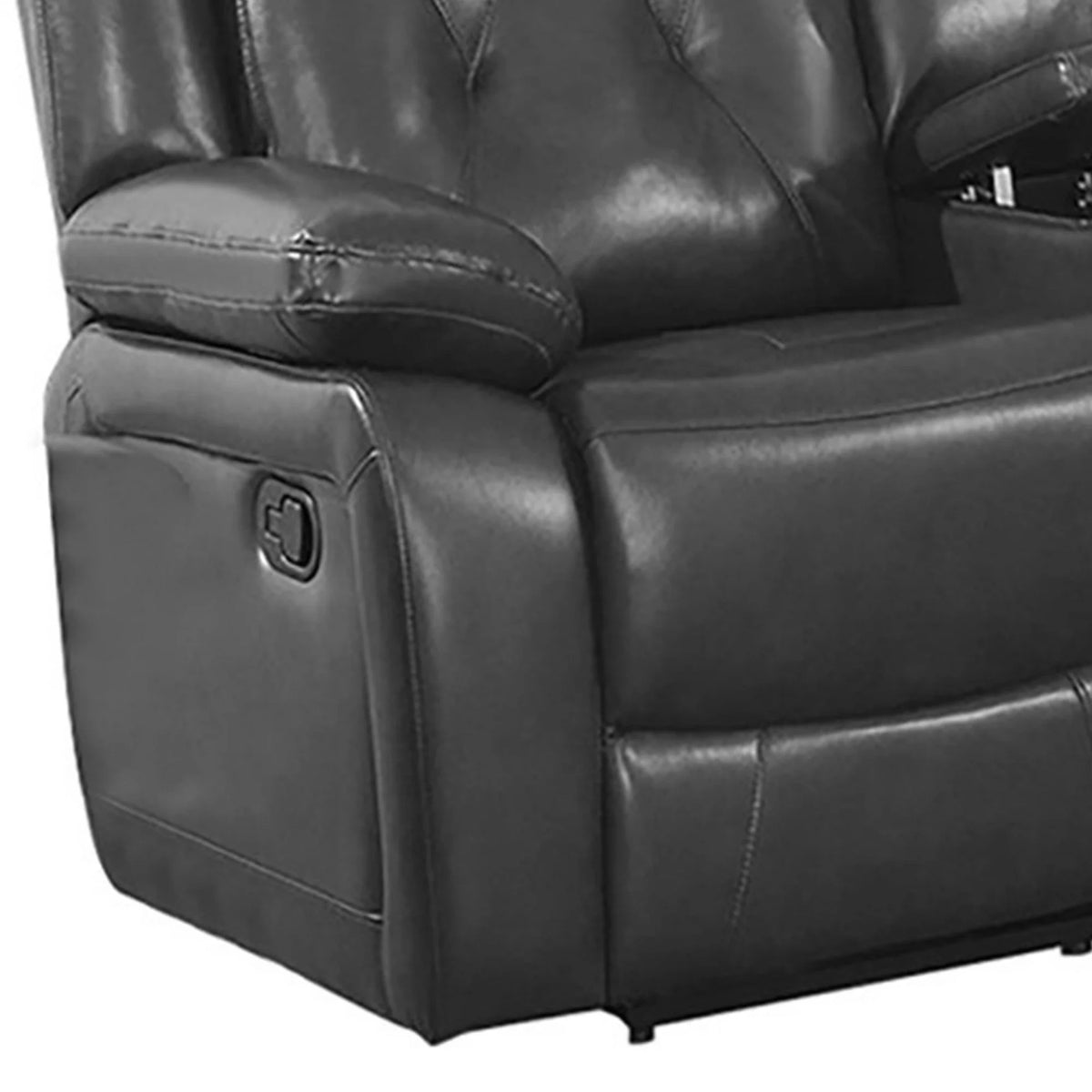 Taupe Power Reclining Loveseat Chair N41430