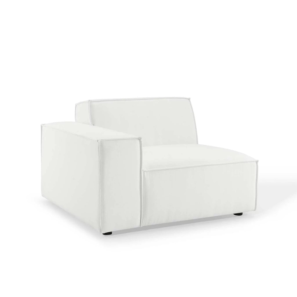 White 4-Piece Sectional Sofa H894