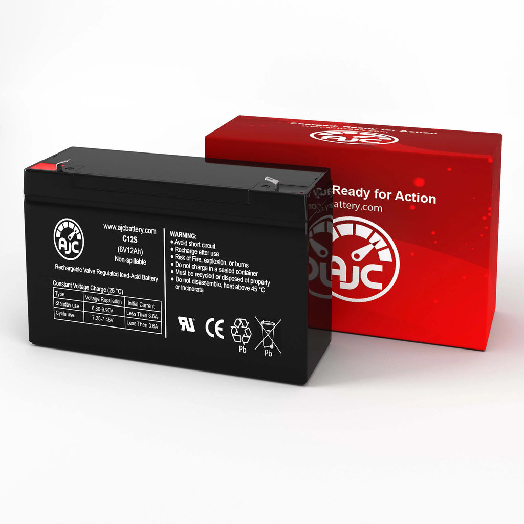 6V 12Ah Sealed Lead Acid Battery H899