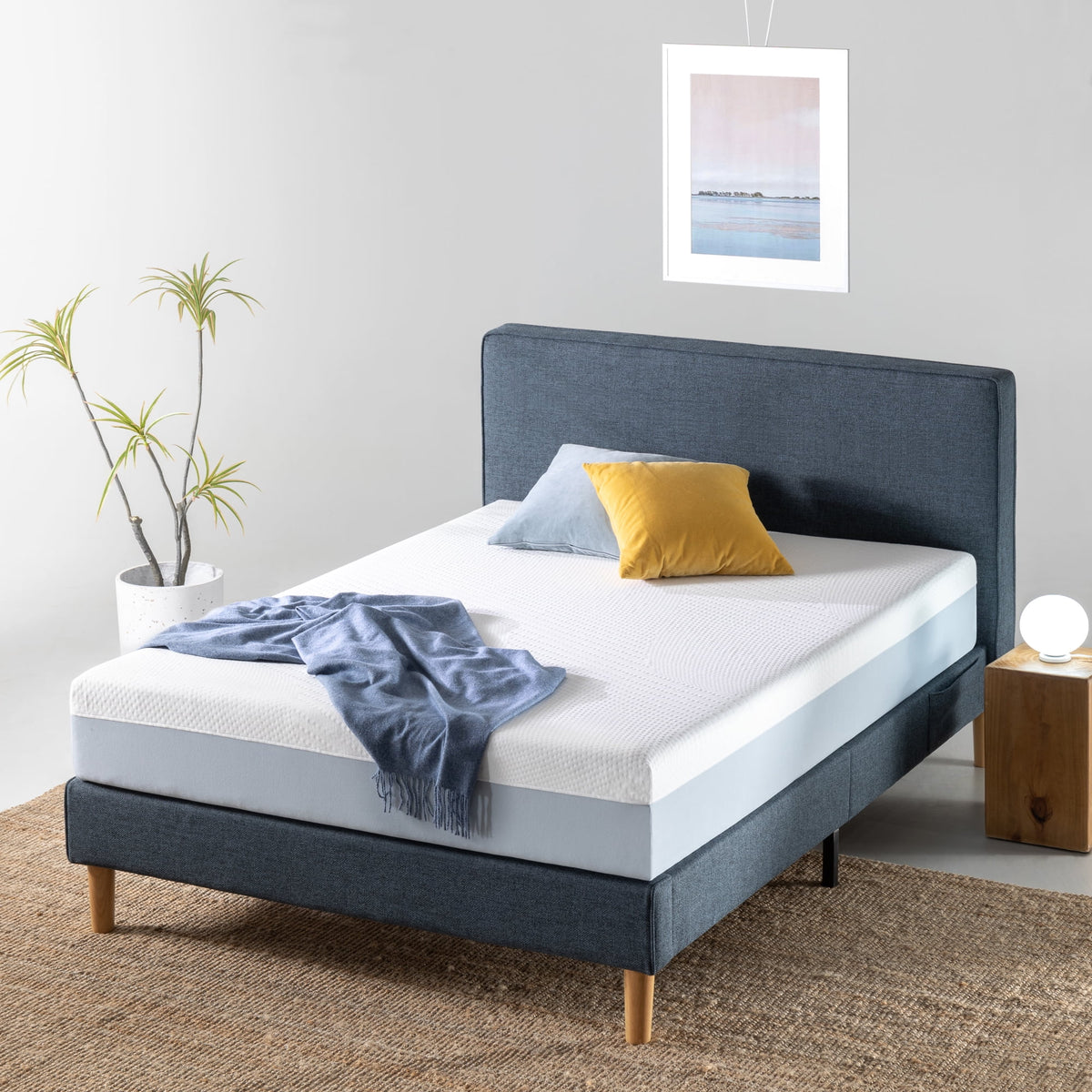 10" Gel Memory Foam Mattress Queen B638841
