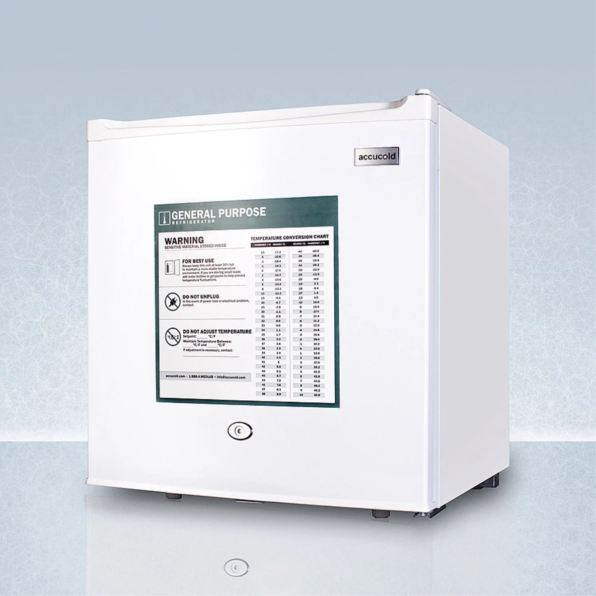White Compact All-Refrigerator A54997