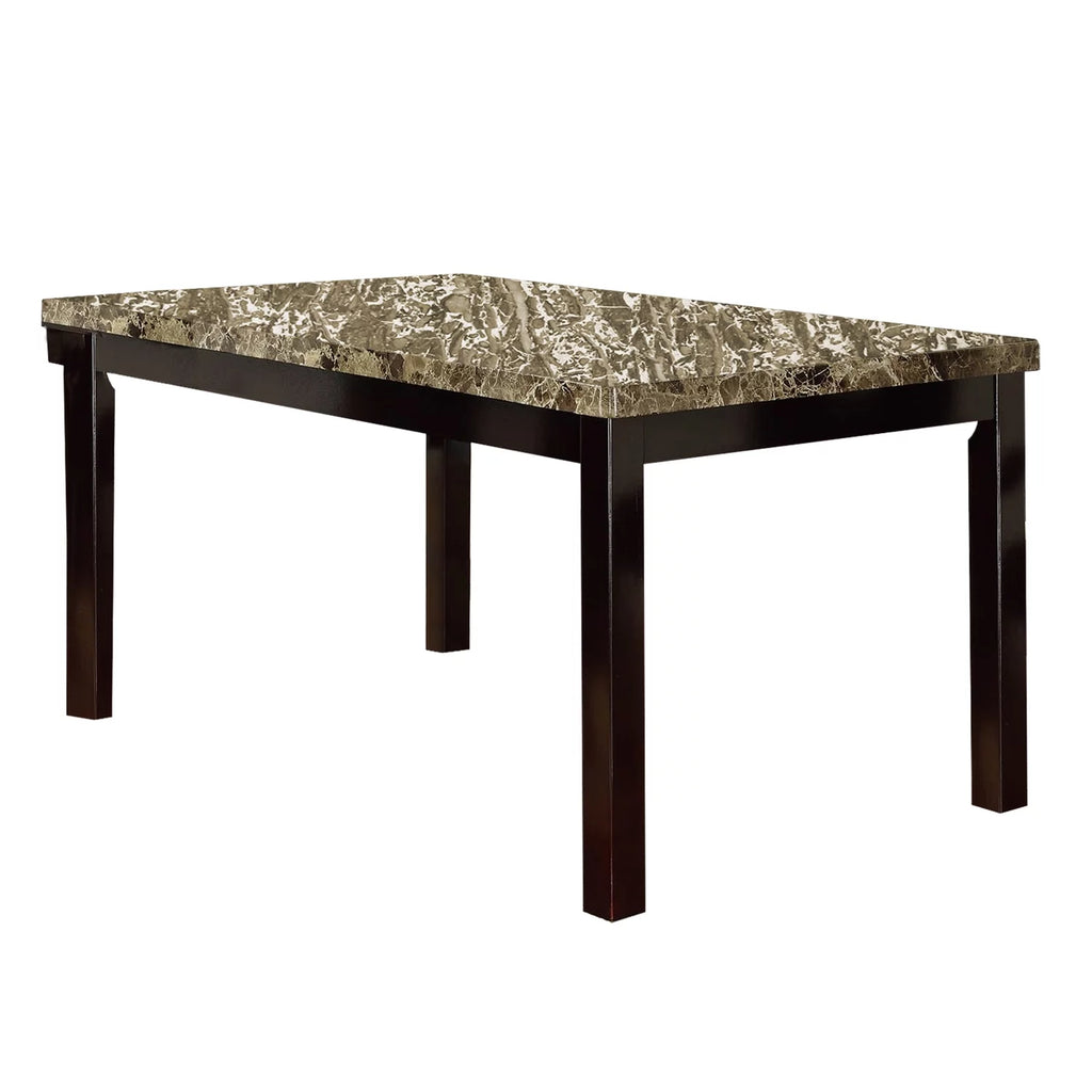 Faux Marble Pine Wood Dining Table P19789