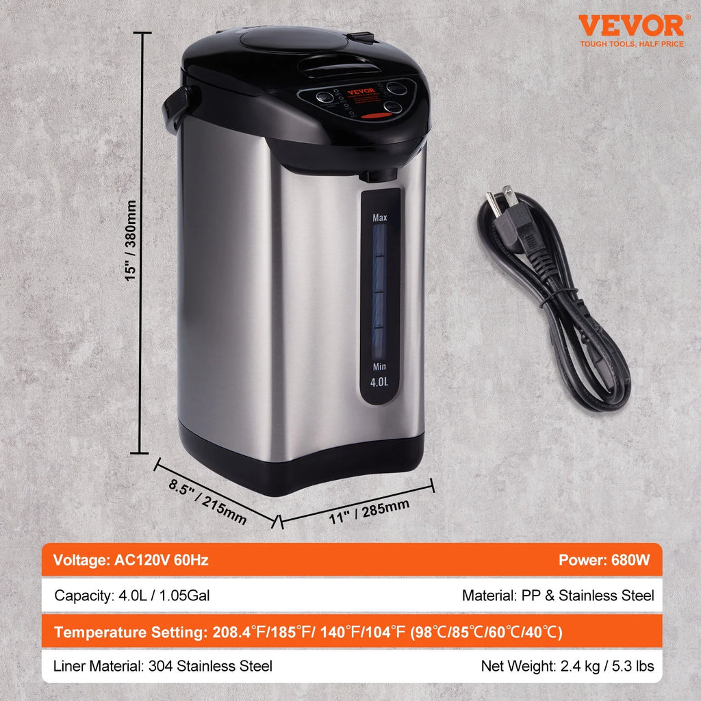 3L Electric Countertop Water Dispenser J270549