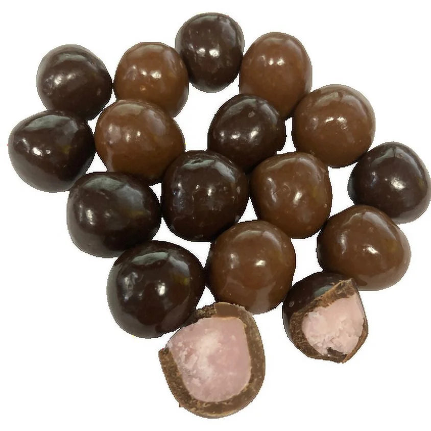 Milk and Dark Chocolate Raspberry Cremes 3 lb. Bulk Bag V61572