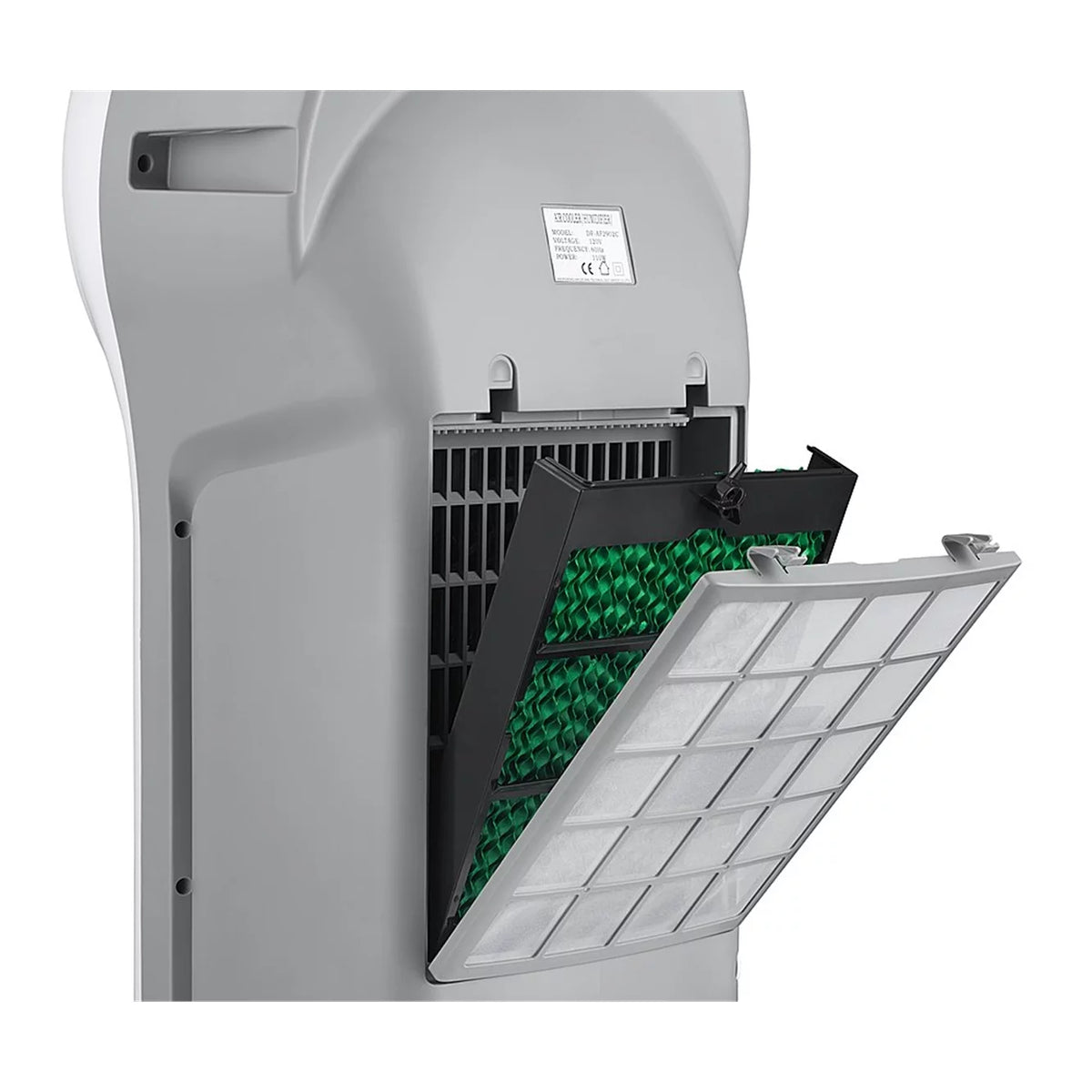 White Evaporative Portable Cooling Fan 5000 BTUs N29024