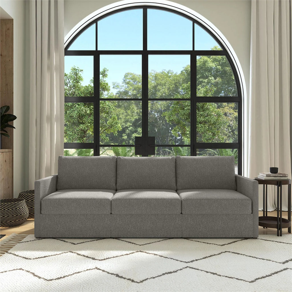 Sofa with Narrow Track Arms X4687