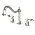 Widespread Kitchen Faucet Brushed Nickel I9005