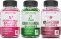 Hormonal Balance Gummies + Ashwagandha Gummies + Magnesium Gummies D9119