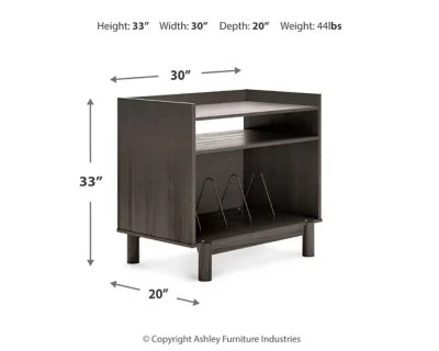 Dark Gray Accent Console Z8811