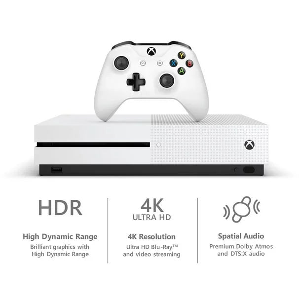 Xbox One X 1TB Gaming Console White Q2843