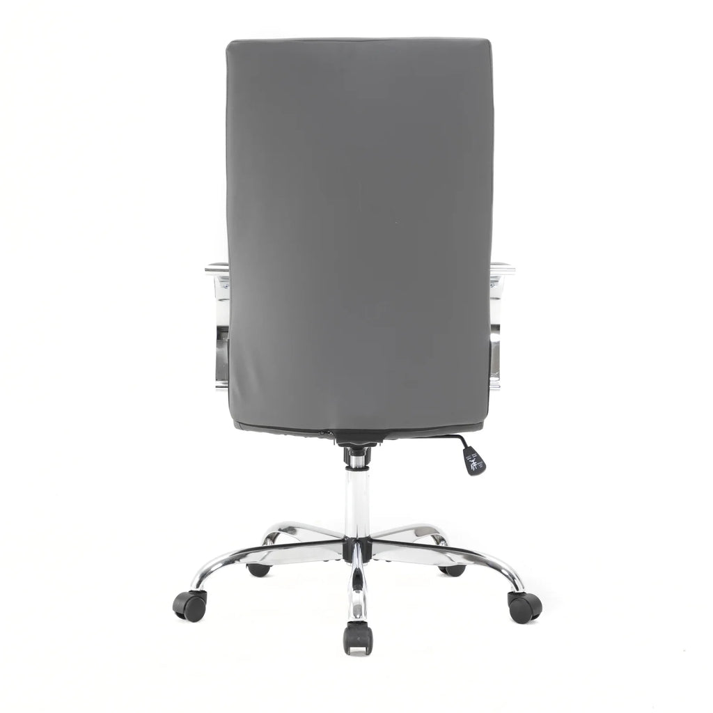 Adjustable Height Leather Office Chair with Tilt & 360 Degree Swivel E19982