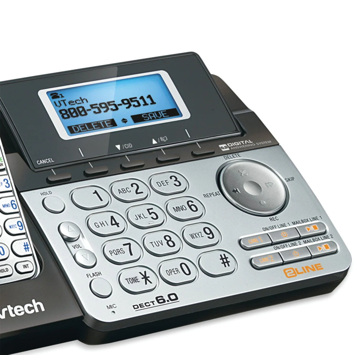 Expandable Cordless Phone with Answering System K2876