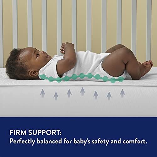 Waterproof Crib Mattress, Extra Firm Coils, 52"X28" S517706