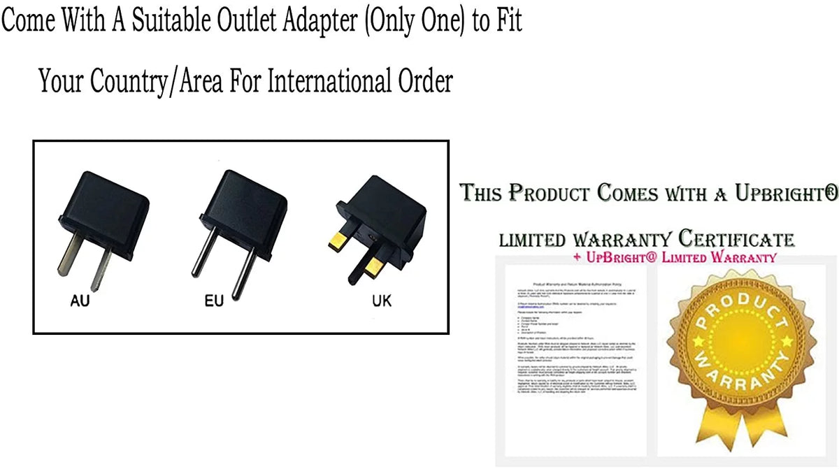 AC / DC Adapter Power Supply Cord Cable Charger L459