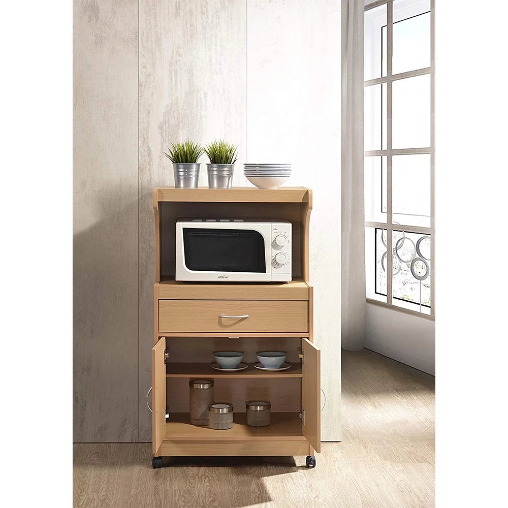 Microwave Kitchen Cart Q16838