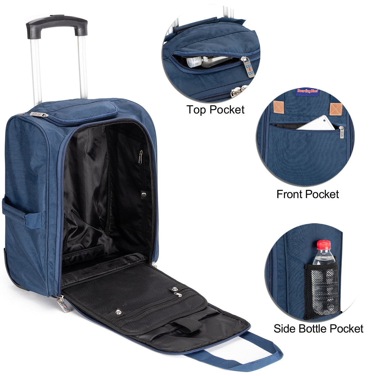 Rolling Under Seat Duffel Bag H1875