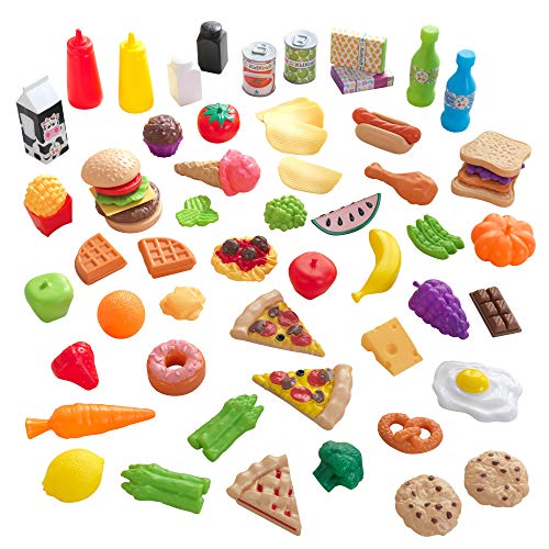 65-Piece Plastic Play Food Set M29199