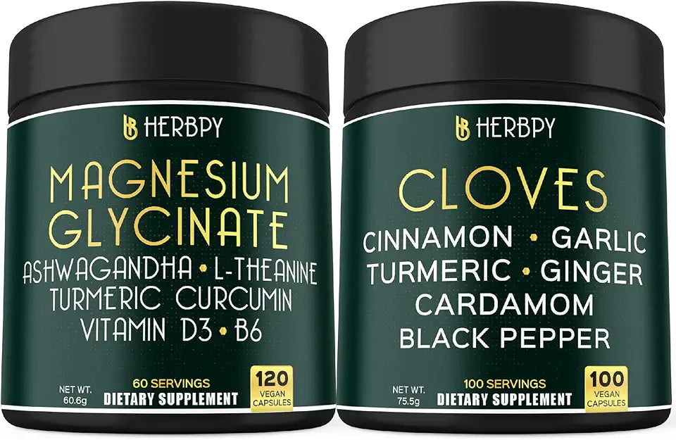 Magnesium Glycinate Complex & Cloves Supplement B36763