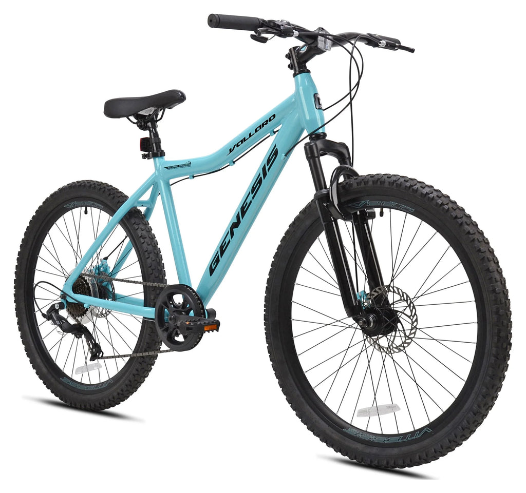 26-inch Light Blue Women's Aluminum Mountain Bike D5901