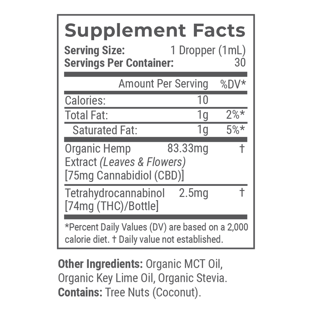 Organic Full Spectrum CBD Tincture I6672