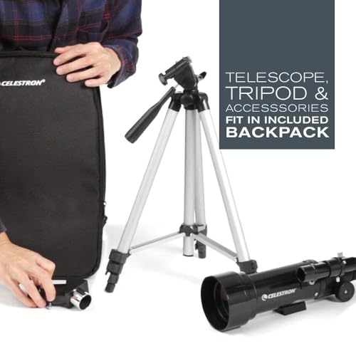 70mm Portable Refractor Telescope B389