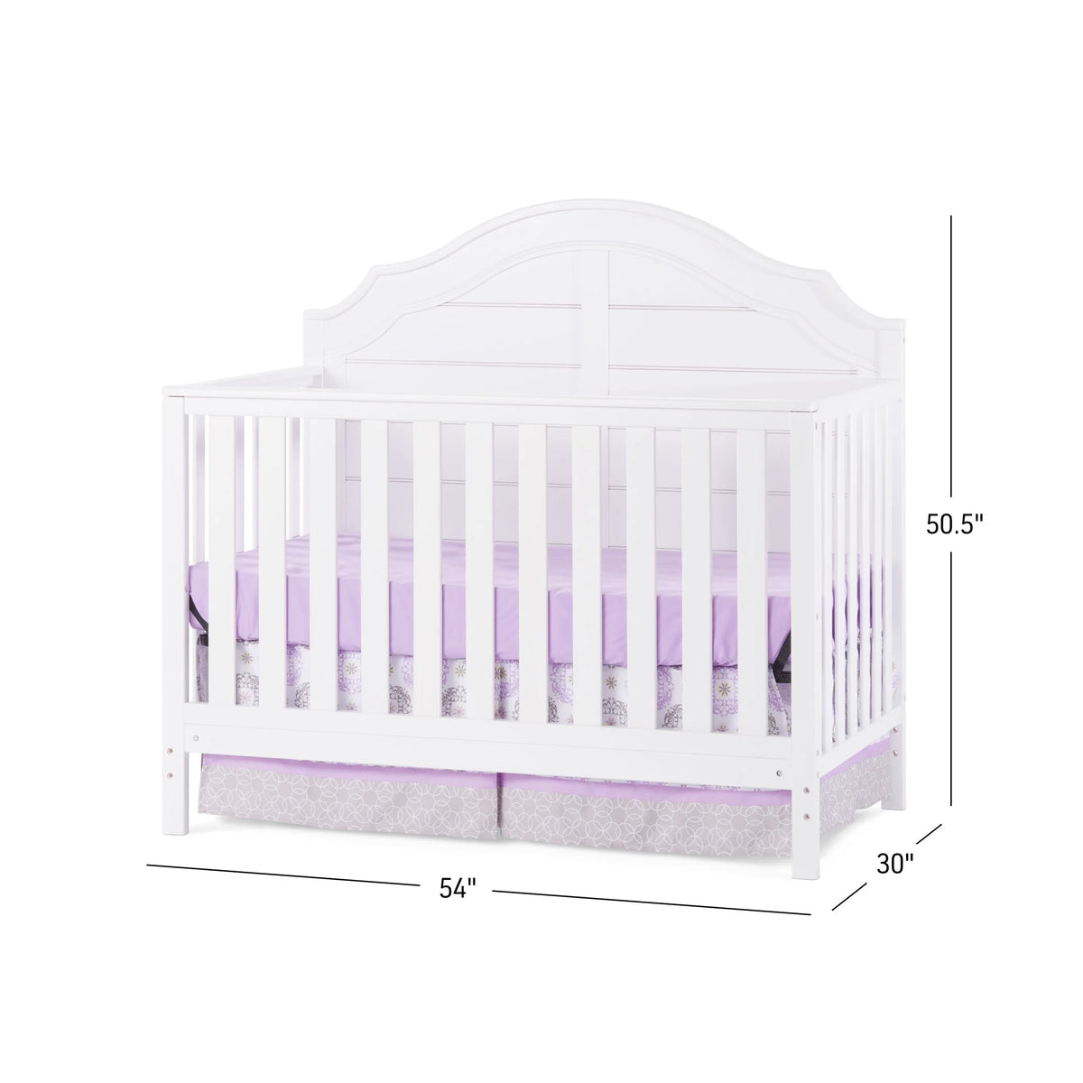 4-in-1 Convertible Baby Crib K54512