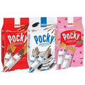 Pocky Sticks Japanese Snacks Variety Pack of 3 E658021
