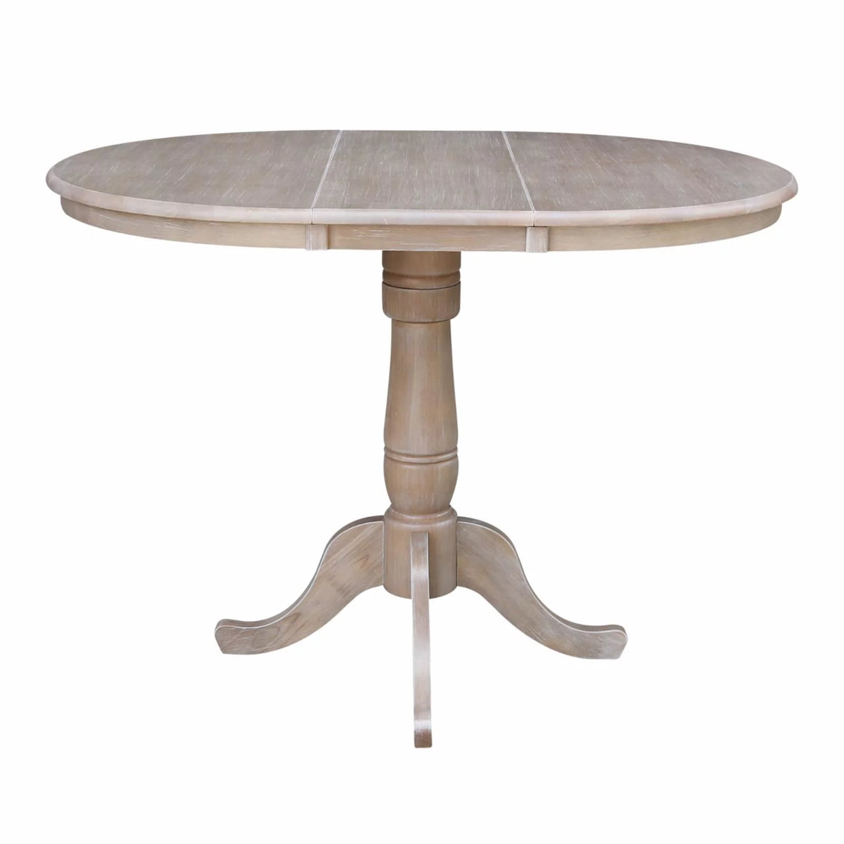 36" Round Top Pedestal Table with 12" Leaf U6362