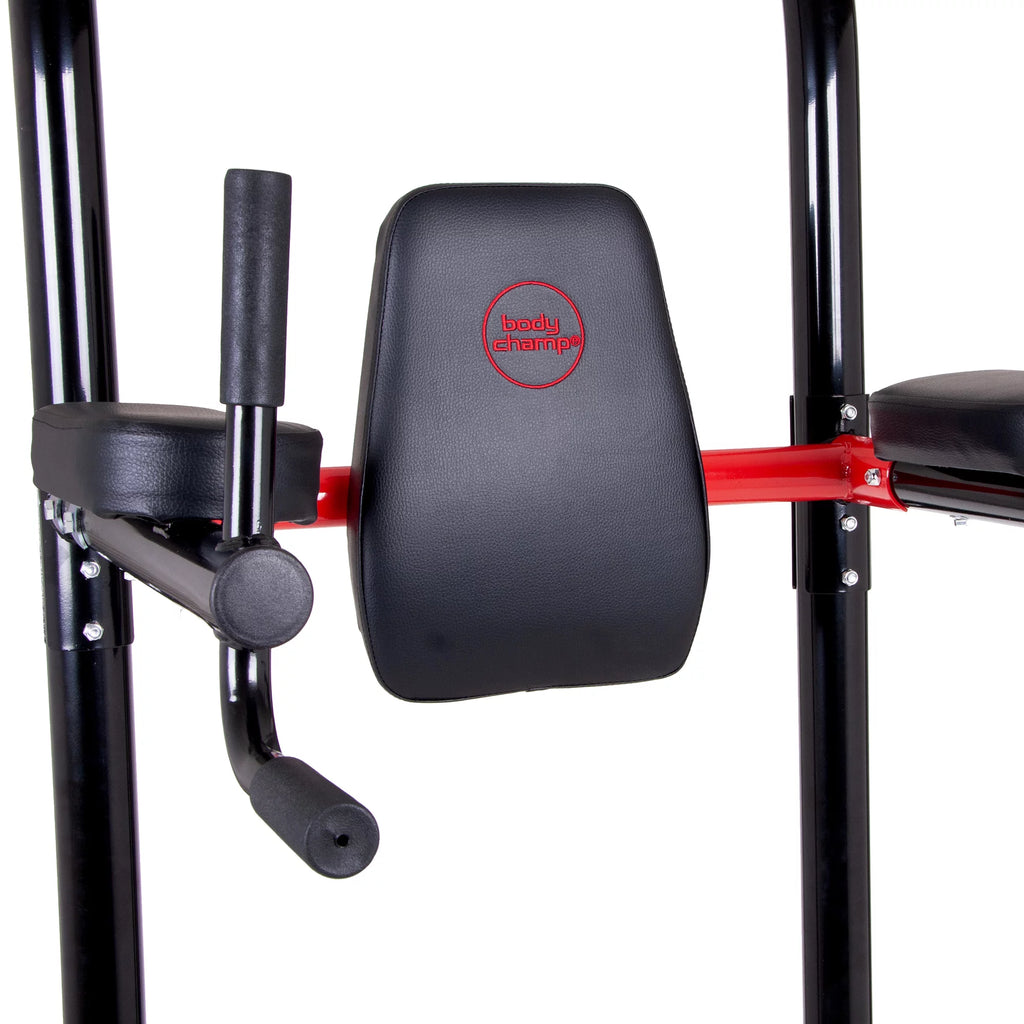 5-Station Power Tower with Pull Up, Push up, Dip Bars I8879