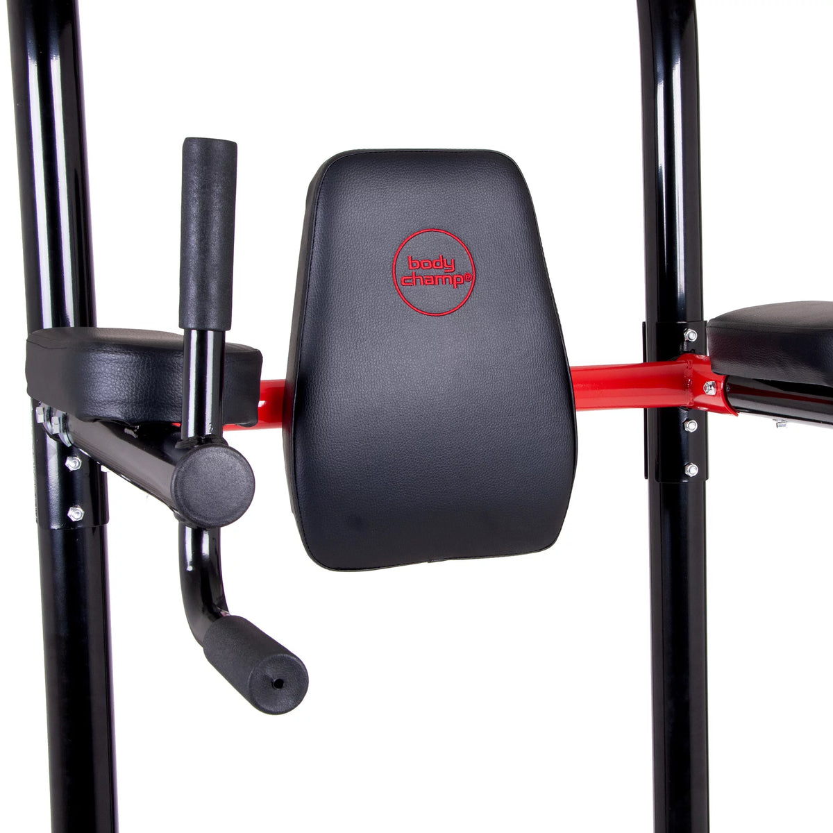 5-Station Power Tower with Pull Up, Push up, Dip Bars I8879