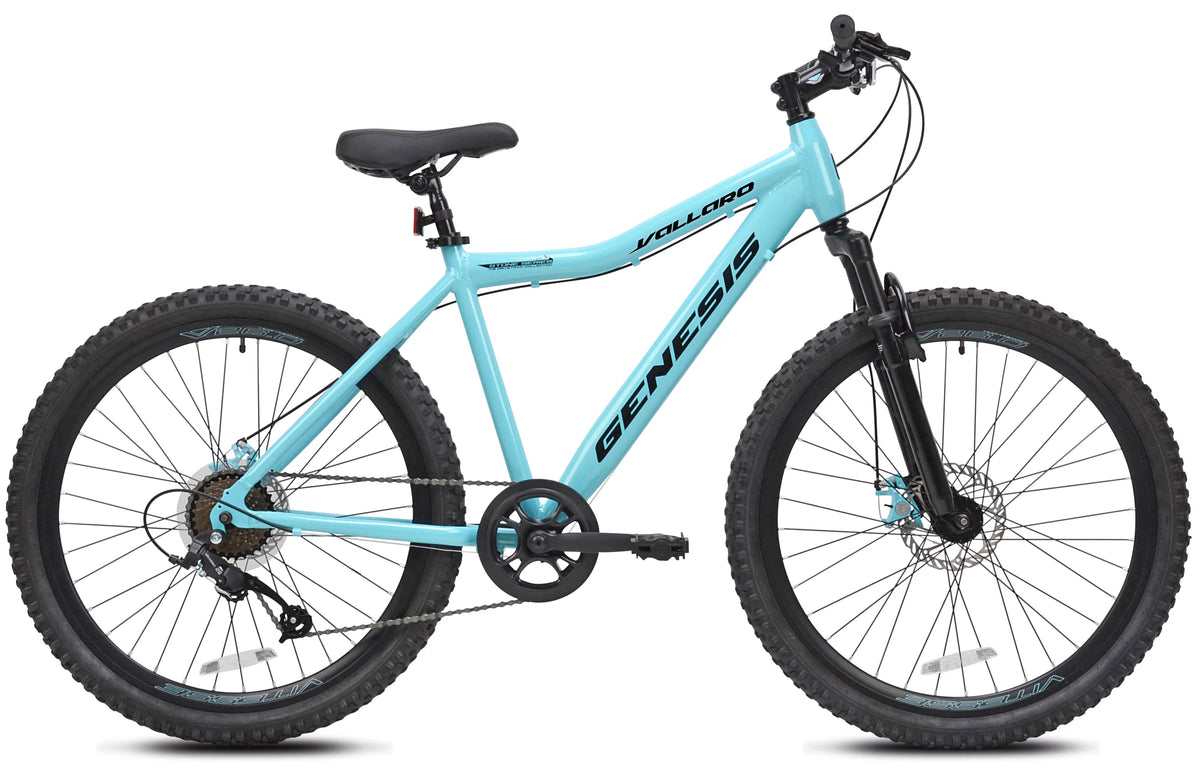 26-inch Light Blue Women's Aluminum Mountain Bike D5901
