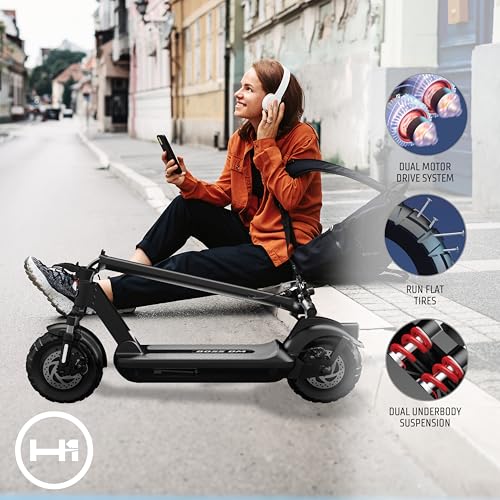 Foldable Electric Scooter with 1,600W Motor K62059