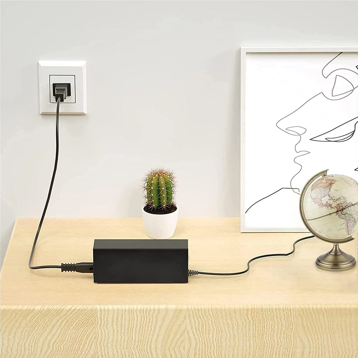 Black AC DC Adapter P9531