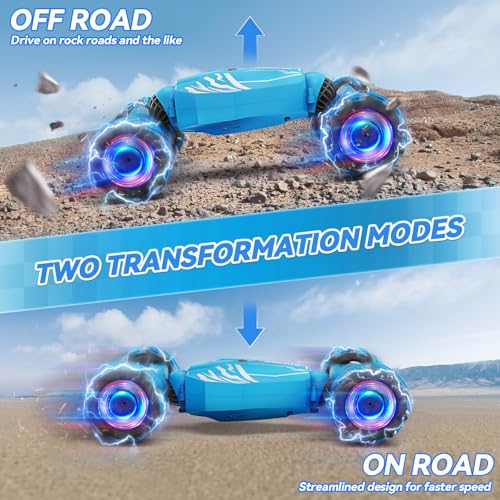 4WD Remote Control Stunt Car with Lights Music Sprayer H415