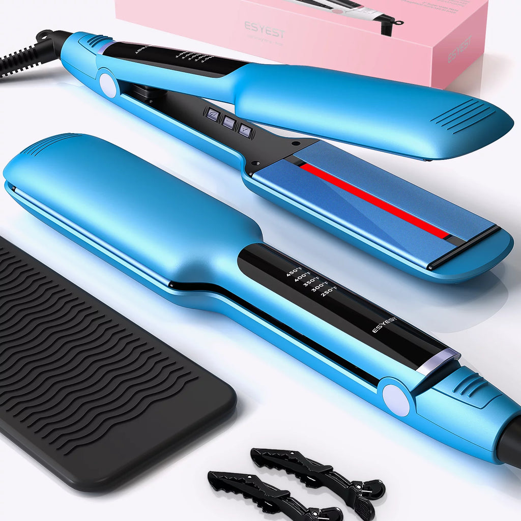 2" Titanium Ceramic Hair Straightener D11874