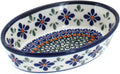 Mosaic Flower Extra Small Oval Baker G59431