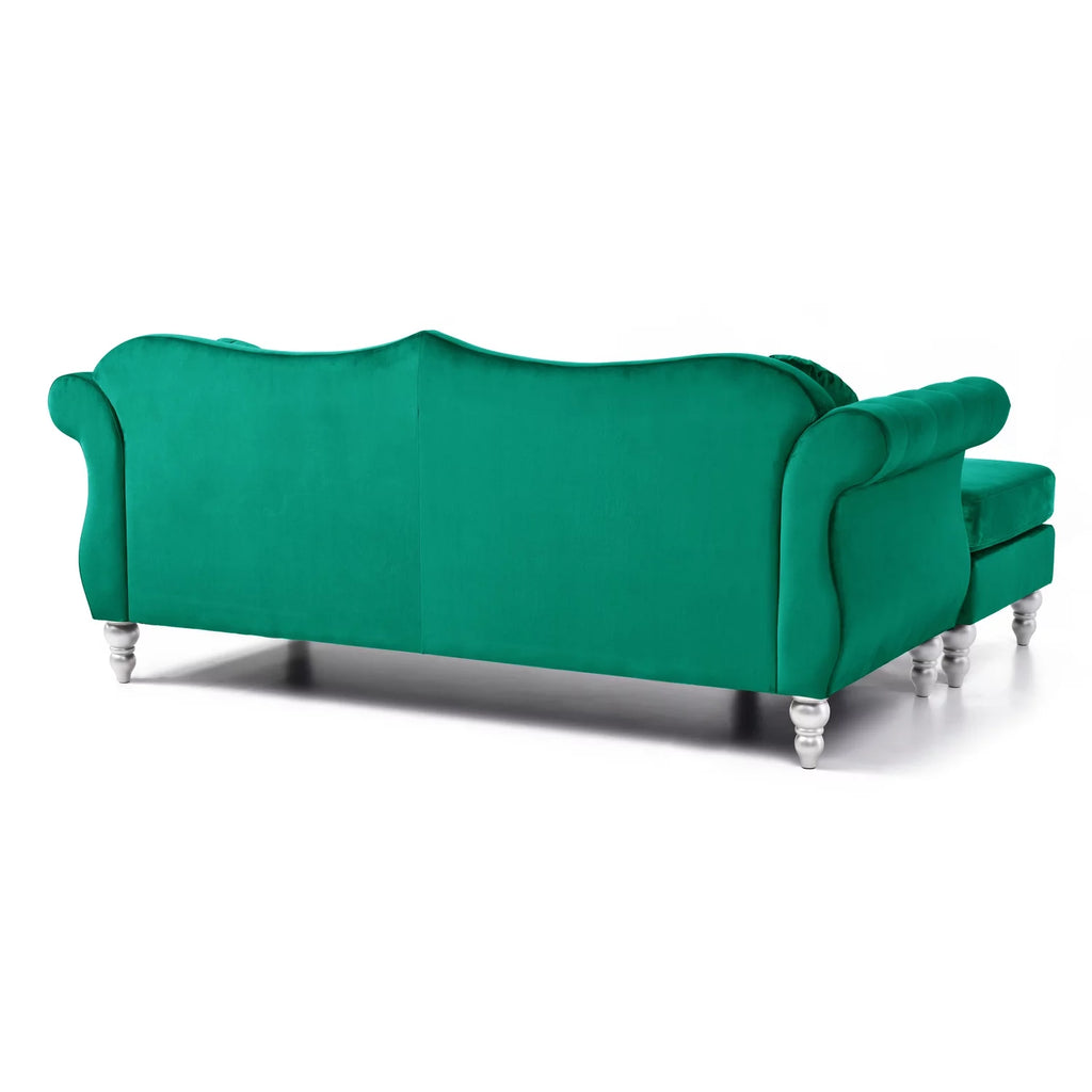 Green Sofa Chaise B276013
