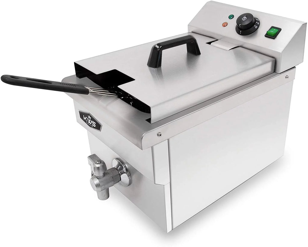 1750W 11.4L Stainless Steel Electric Deep Fryer W58189
