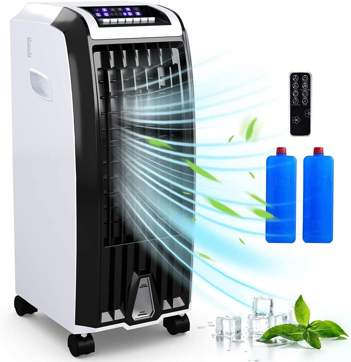 Portable 4-in-1 Evaporative Air Cooler with Humidifier V3928