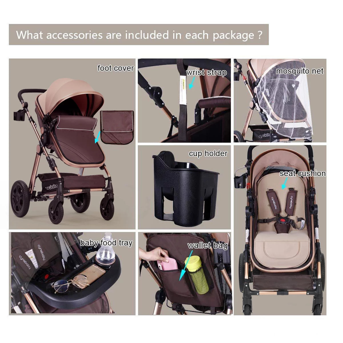 Newborn Infant Toddler Stroller C65771