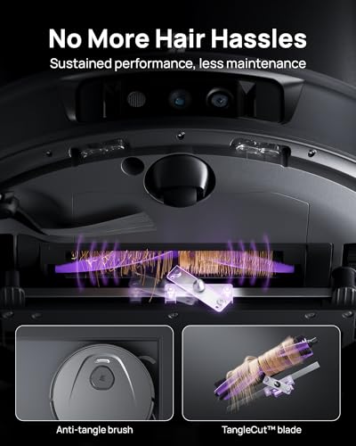 Robot Vacuum and Mop Combo with Extendable Pad A10777