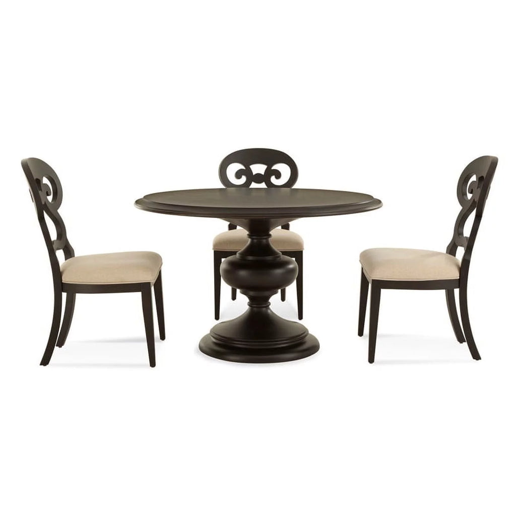 5-Piece Dining Table and 4 Side Chairs in Espresso J322
