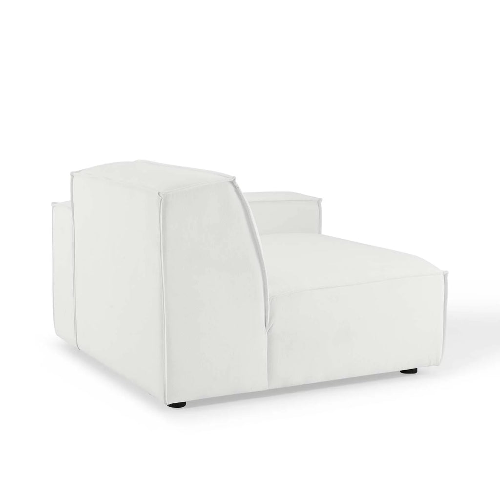 White 4-Piece Sectional Sofa H894