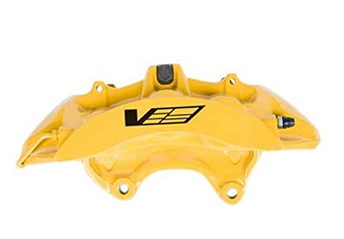 Yellow Front Driver Side Disc Brake Caliper Assembly J85837