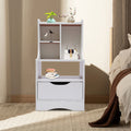 Wooden Nightstand with Drawer W1713