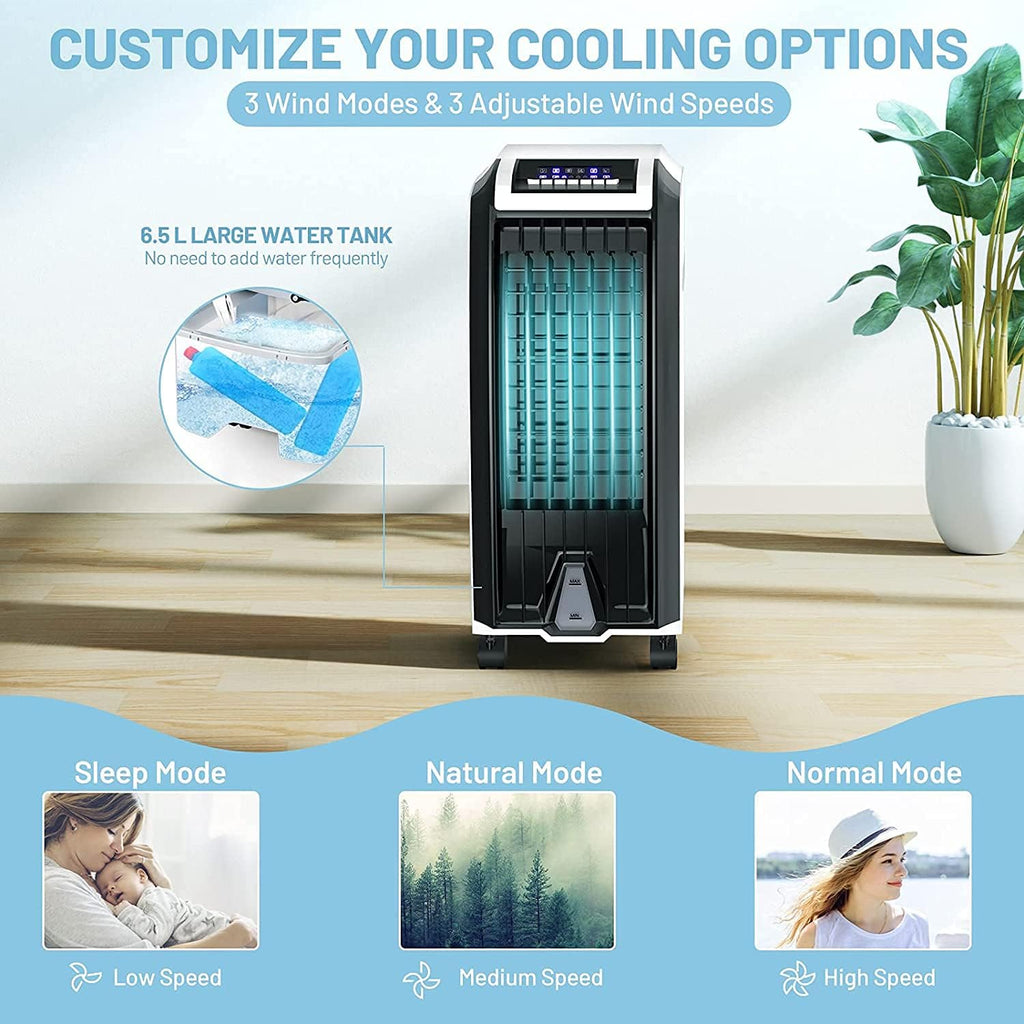 Portable 4-in-1 Evaporative Air Cooler with Humidifier V3928