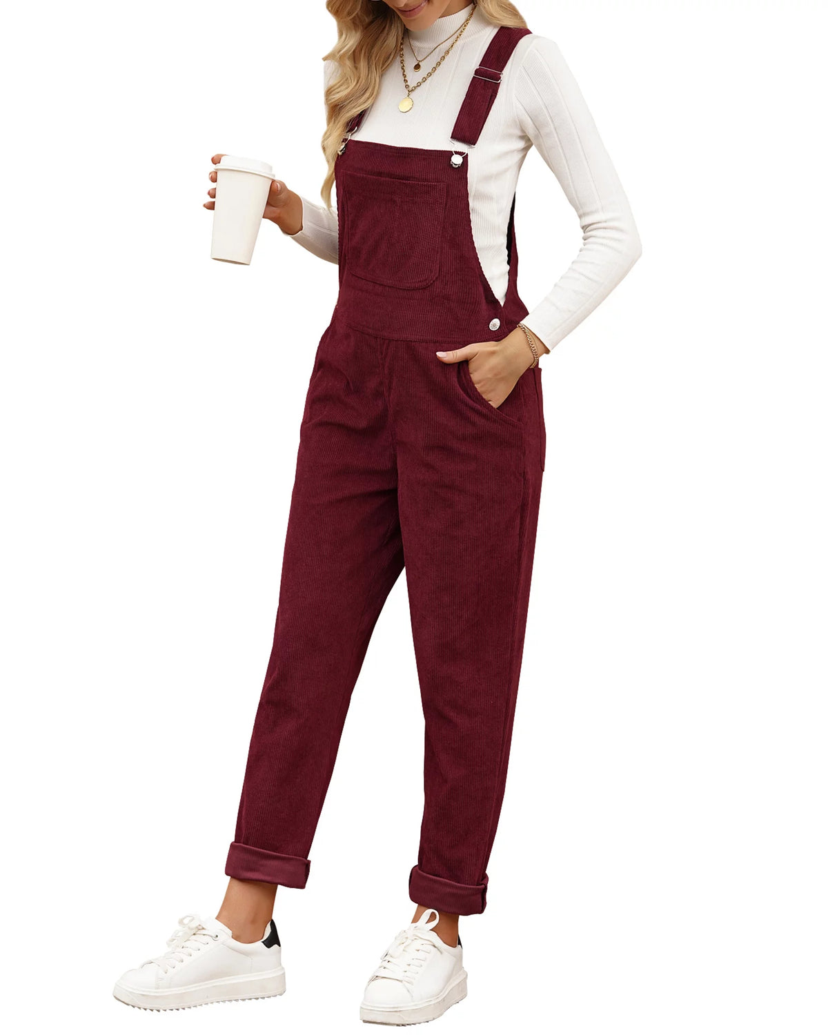 Corduroy Overalls V876275